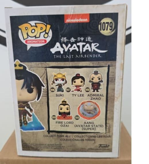 Avatar Azula Agni Kai Big Apple Collectibles Exclusive 1079 Lesionados C