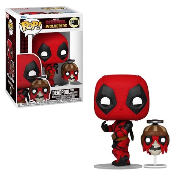 Marvel Deadpool & Wolverine Deadpool With Headpool 1400